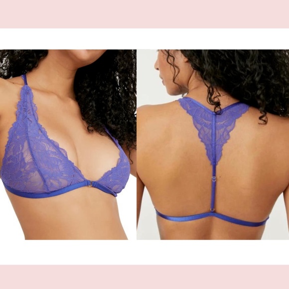 Free People Other - NWT Free People‎ [ Small ] Avery Lace Bralette in Canyon Iris Purple